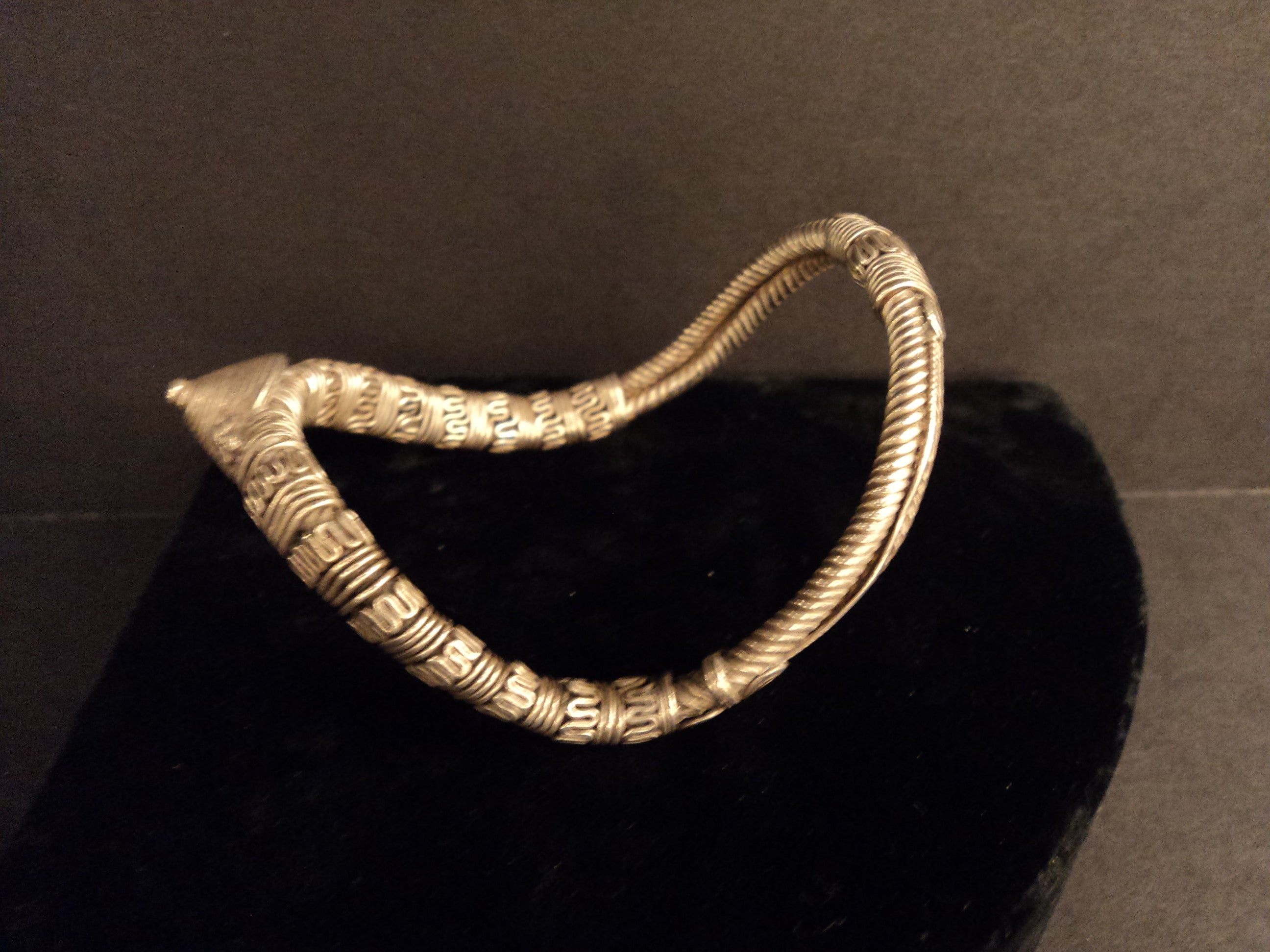 Antique Old Silver Bajuband Armlet