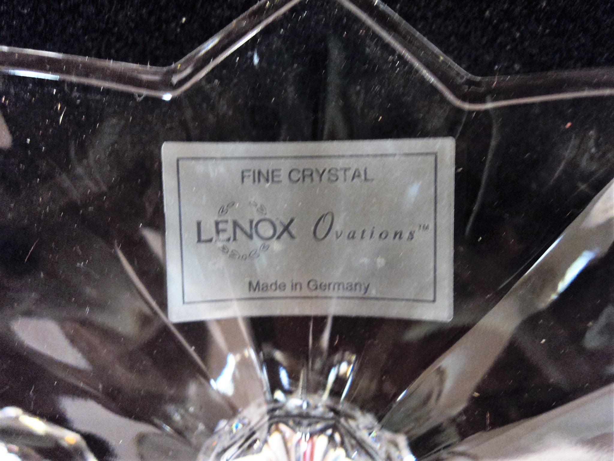 Lenox Crystal Candlesticks