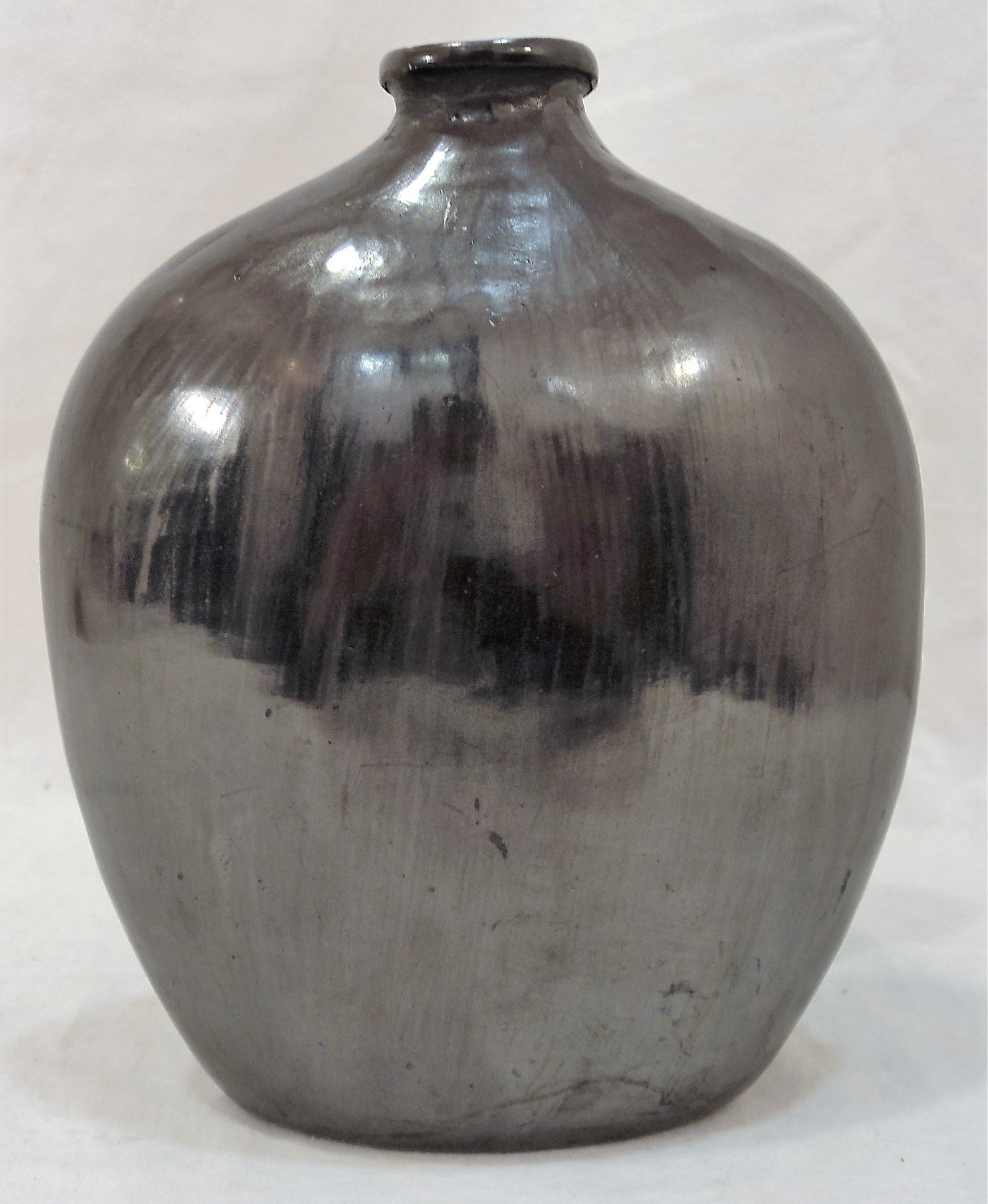 Dona Rosa Oaxacan Black Vase