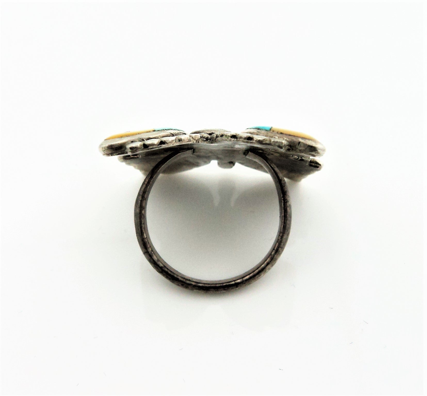 Zuni Sterling Silver Butterfly Ring
