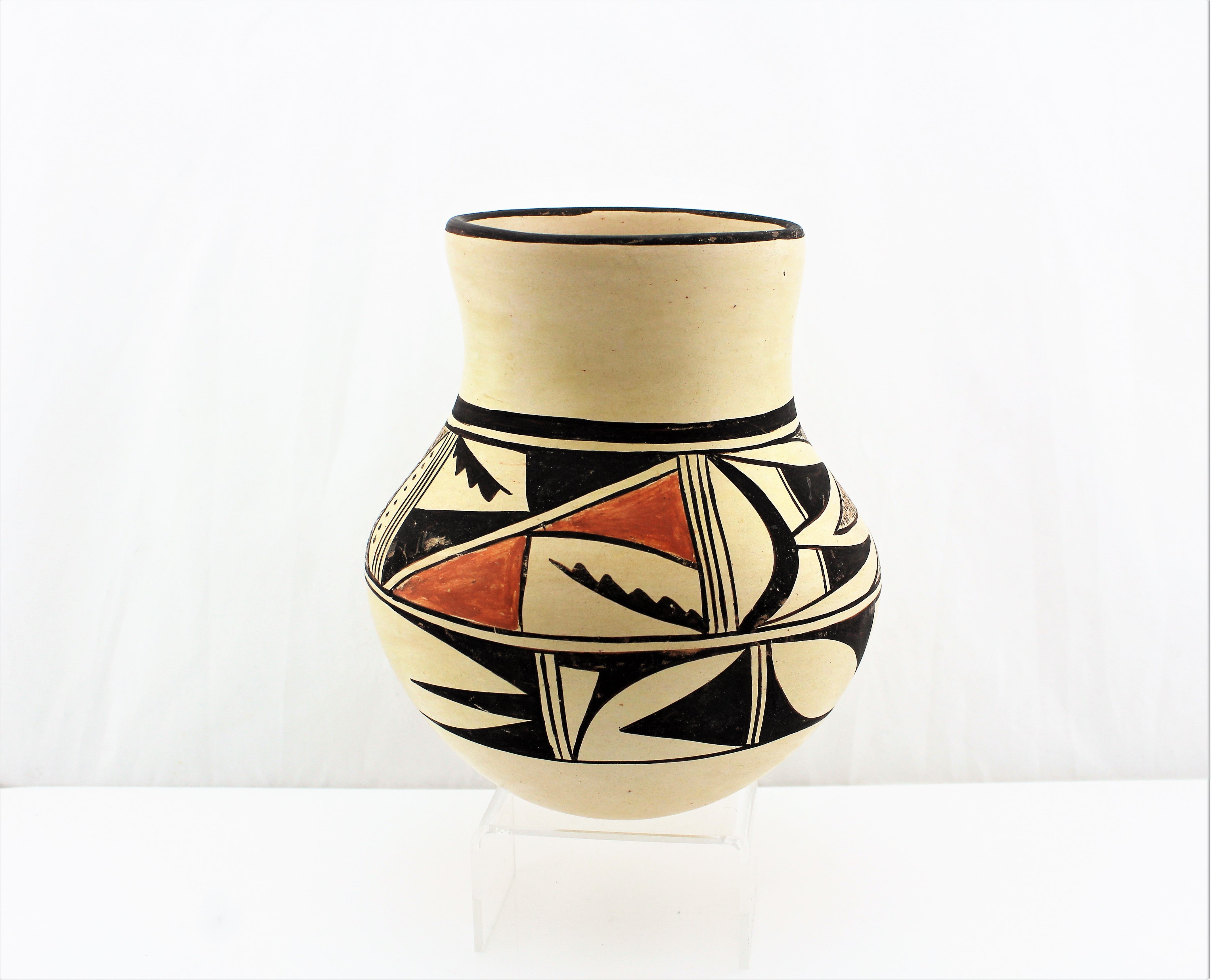 Hopi Tewa Village Pottery Bowl